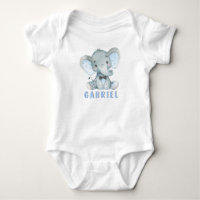 Boy Elephant Baby Shirts