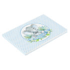 Boy Elephant Baby shower Livre d'Invité