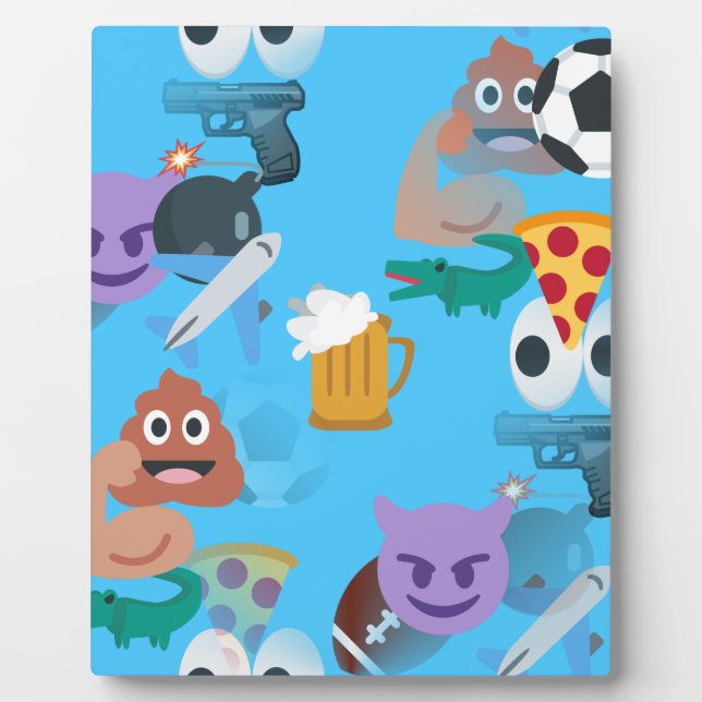 boy emoji plaque (Front)
