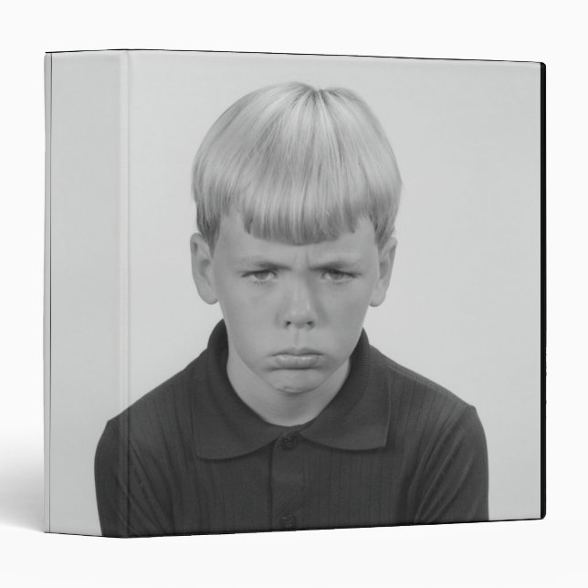 Boy Facial Expressions Binder (Front/Spine)