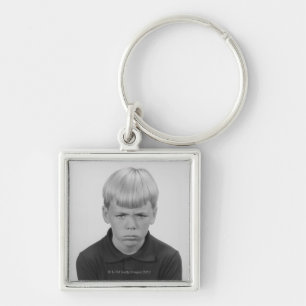 Boy Facial Expressions Keychain