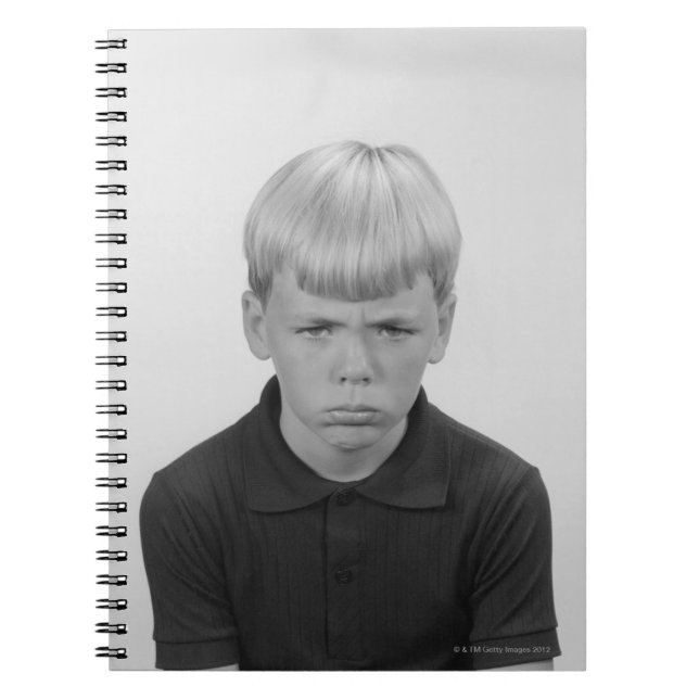 Boy Facial Expressions Notebook (Front)
