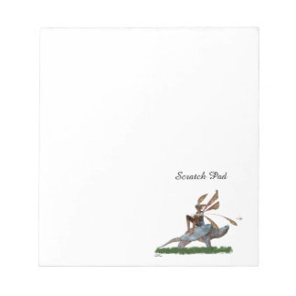 Boy Fairy Riding On Turtle Notepad