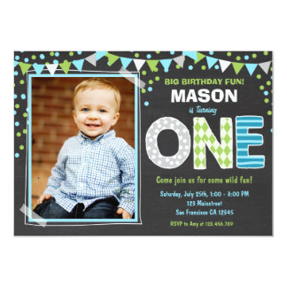 first birthday invitations boy