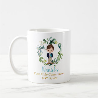 Boy First Holy Communion Favors Mug Keepsake