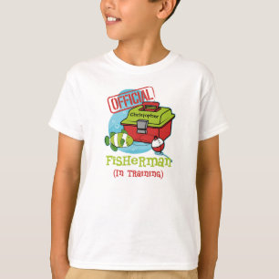 Boy Fisherman In Training T-Shirt