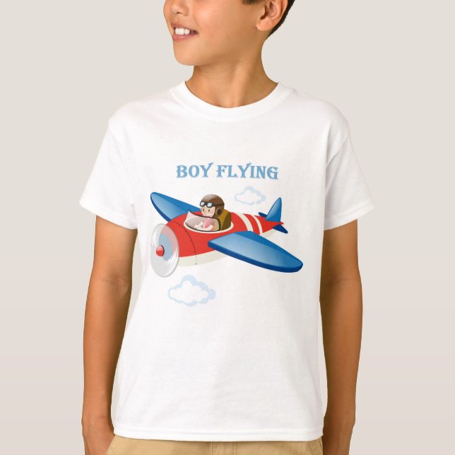 Boy Flying T-Shirt (Front)