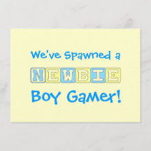 Boy Gamer Baby Shower