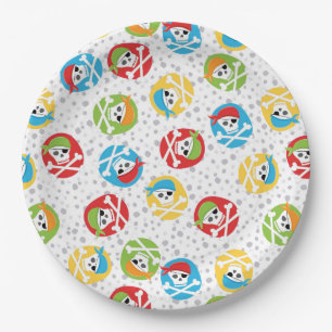 Boy Girl Skull Party Pirate Paper Plate
