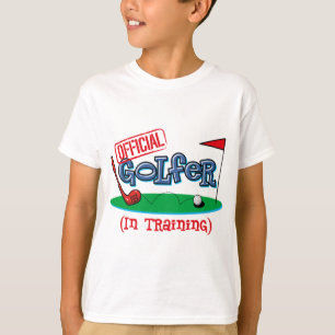 Boy Golfer In Training T-Shirt