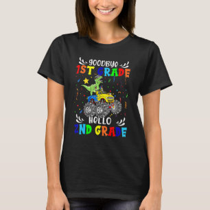 Boy Goodbye First Grade Hello Second Grade Graduat T-Shirt