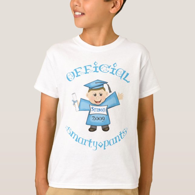 Boy Graduate preschool / Kindergarten T-Shirt (Front)