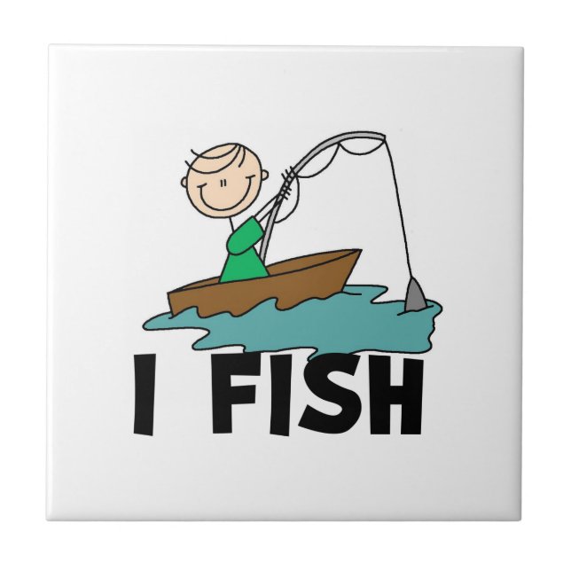 Boy I Fish Tile (Front)