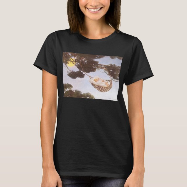 Boy in Hassoc Tree by Jessie Willcox Smith T-Shirt (Front)