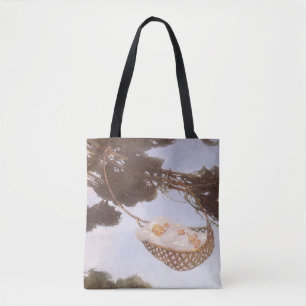Boy in Hassoc Tree by Jessie Willcox Smith Tote Bag