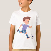 Boy Kicking Soccer Ball – Active Kids Soccer