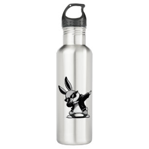 Boy Kid Easter Day Dabbing Bunny Rabbit Hip Hop Ea 710 Ml Water Bottle