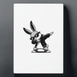 Boy Kid Easter Day Dabbing Bunny Rabbit Hip Hop Ea Plaque<br><div class="desc">Boy Kid Easter Day Dabbing Bunny Rabbit Hip Hop Easter Baket T-Shirt</div>