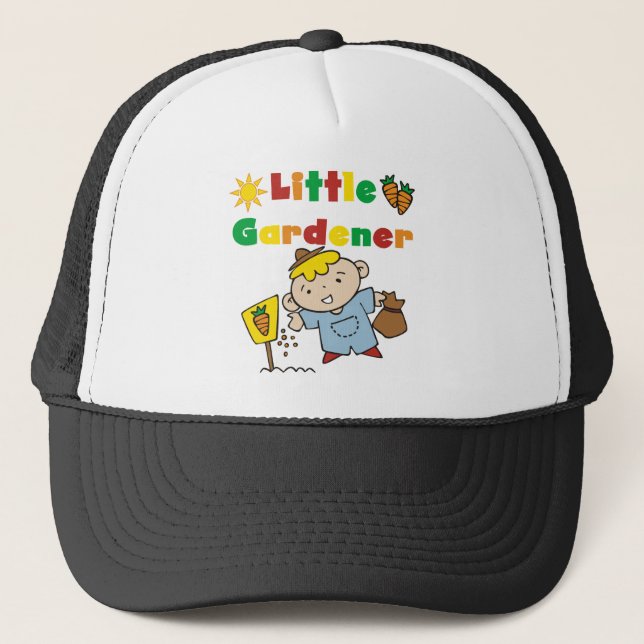 Boy Little Gardener Trucker Hat (Front)