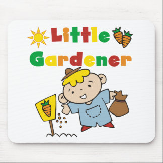Boy Little Gardener Tshirts and Gifts Mouse Pad