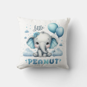 Boy Little Peanut Throw Pillow