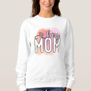 Boy Mama Mom Gift for Mom Mother's Day Sweatshirt
