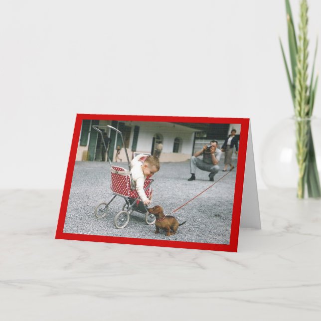 BOY MEETS DOG CARD (Front)