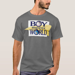 Boy Meets World Show Logo Premium  T-Shirt