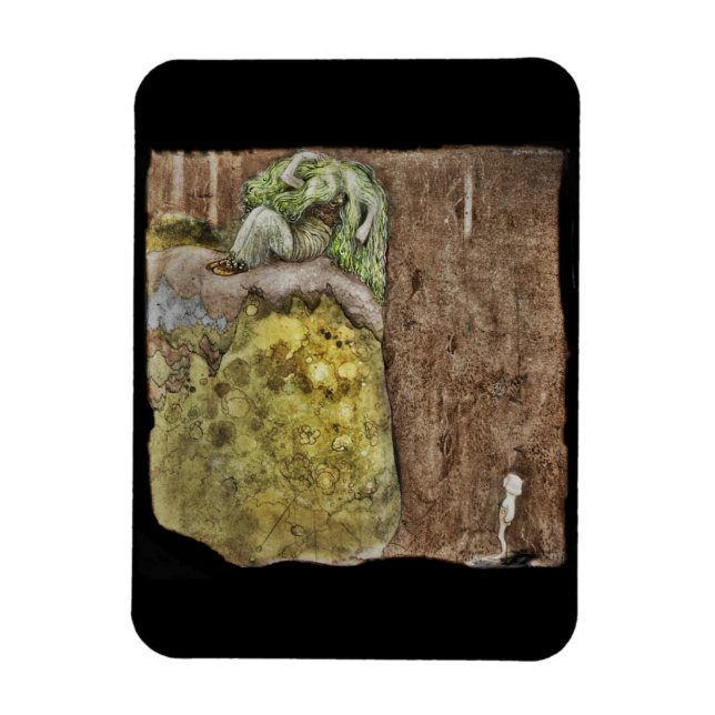 Boy Never Afraid Magnet (Vertical)