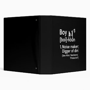 boy noun noise maker digger of dirt binder