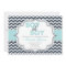Boy Oh Boy Chic Chevron Baby Shower Invitation