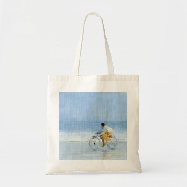 Boy on Bicycle  2 Tote Bag (Front)