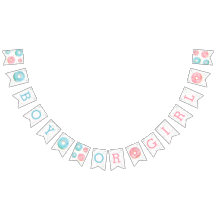 Boy or Girl Gender Reveal Banner