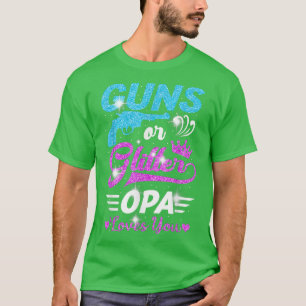 Boy Or Girl Pink Or Blue OPA Loves You Gender Reve T-Shirt