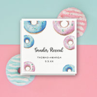Boy or girl we doughnut know gender reveal