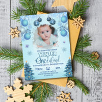Boy Photo Winter Wonderland for Boy