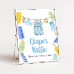 Boy Popsicle Baby Shower Diaper Raffle Poster<br><div class="desc">Make your event special with this Popsicle Baby Shower with our cute and lovely printable Diaper Raffle Sign featuring adorable Baby Clothes Baby Shower theme. Download,  personalize,  and create lasting memories with this perfect touch for your joyous celebration!
 
BS1076</div>