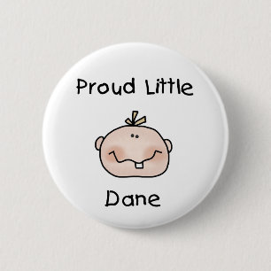 Boy Proud Danish Baby 2 Inch Round Button