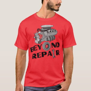 Boy Racer Car Lovers Petrol Head Mechanic Engine R T-Shirt