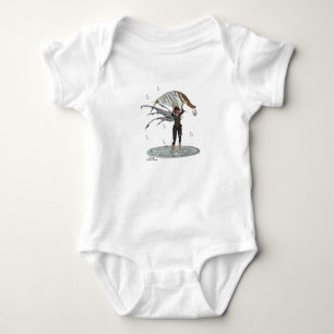 Boy Rain Fairy With Leaf Bodysuit