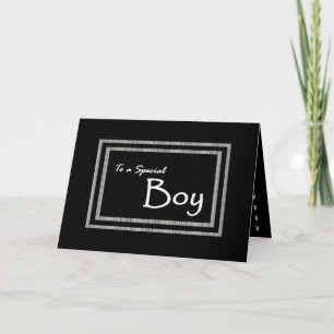 BOY Ring Bearer Wedding Invitation