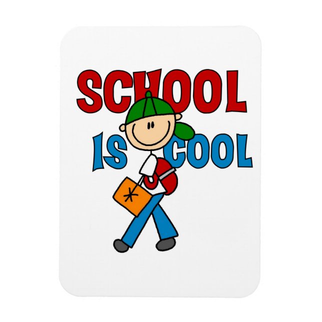 Boy School is Cool Magnet (Vertical)