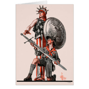Boy Scout and Liberty