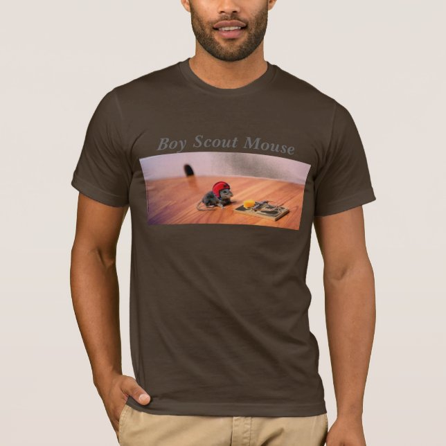 Boy Scout Mouse T-Shirt (Front)
