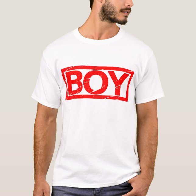 Boy Stamp T-Shirt (Front)