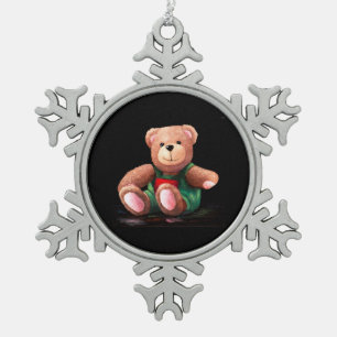 Boy Teddy Bear Ornament