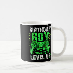 Boy Time To Level Up Video Game Birthday Boys Yout Coffee Mug