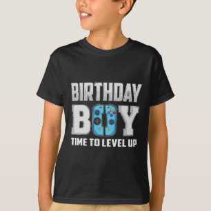 Boy Time To Level Up Video Game Birthday Gamer 9 T-Shirt