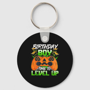 Boy Time To Level Up Video Game Birthday Gifts Boy Keychain