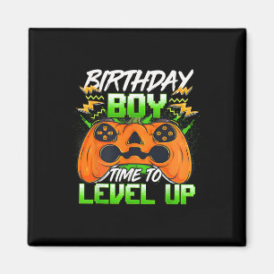 Boy Time To Level Up Video Game Birthday Gifts Boy Magnet